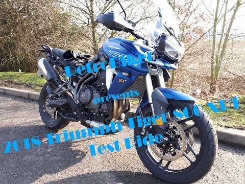 2018 Triumph Tiger 800 XRT Test Ride