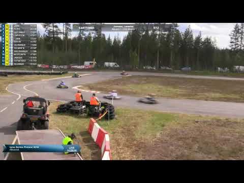 IAME Series Finland 2018 - Joensuu 9.6.2018 - Master - Heat 1