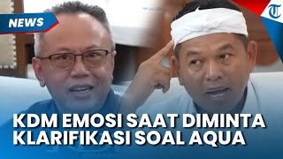 EMOSI Dedi Mulyadi saat Diminta Klarifikasi Air Aqua Bukan Dari Sumur Bor Ungkap Integritas