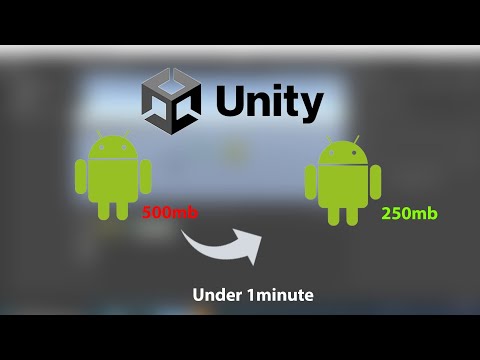 how to reduce Android build size in unity (how to reduce apk size in unity for android)