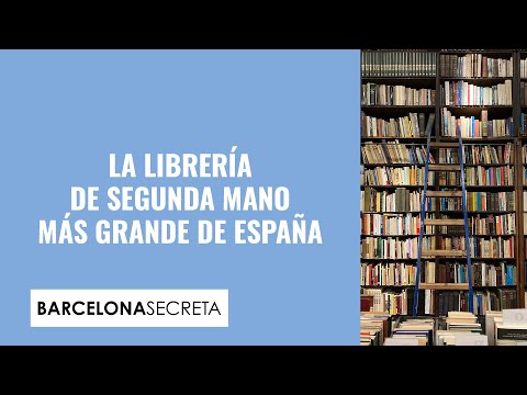 A biblioteca de segunda mão mais grande da Espanha