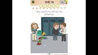 Brain Test 5 Level 133: Make it newsworthy Walkthrough