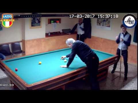 Palanca vs Zitelli - Gara Interregionale 1/2/3 Cat. CSB Martino's Billiards (LT) 14/18Mar2017