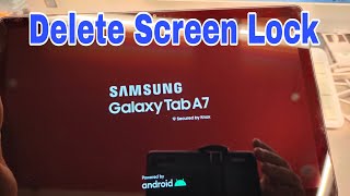 Forgot Screen Lock? How to Factory Reset Samsung Galaxy Tab A7. Delete Pin, Pattern, Password Lock.
