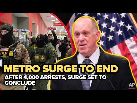 Homan announces drawdown of federal immigration surge in ...