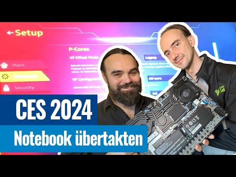 Notebook übertakten: Wie geht das? | XMG Neo 17 auf der CES 2024