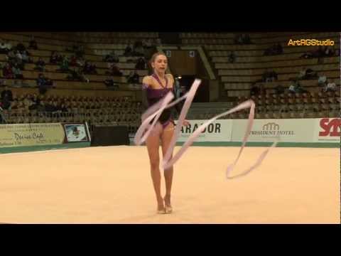 ANGELOVA Boyanka (BUL) Ribbon - 2010 World Cup Kiev "Deriugina Cup" 2010-03-20 - HD1080