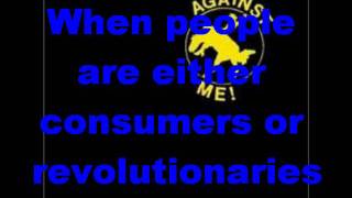 Against Me!: Those Anarcho Punks Are Mysterious (Lyrics on Screen)