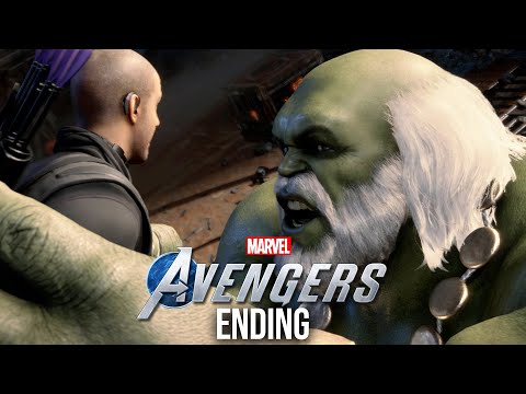 MARVEL'S AVENGERS HAWKEYE DLC ENDING Gameplay Walkthrough - HAWKEYE vs MAESTRO (Hulk)