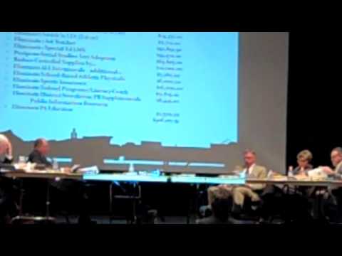April 11, 2011 LVSD Business Meeting #3 - BUDGET PRESENTATION