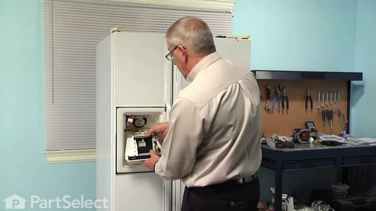 Replacing your General Electric Refrigerator Dispenser Control Board - 2 Slide Switches