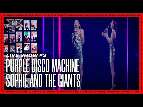 PURPLE DISCO MACHINE & SOPHIE AND THE GIANTS a X FACTOR 2020