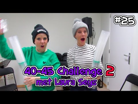 VLOG#25 40-45 Challenge met Laura Seys