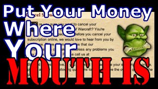 Put Your Money Where Your Mouth Is!