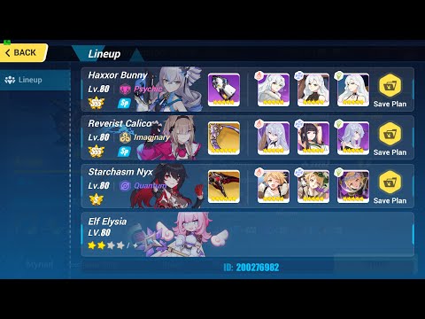 Honkai impack 3 EX Abyss Redlotus 406D S0 Nyx Seele vs Kosma 719