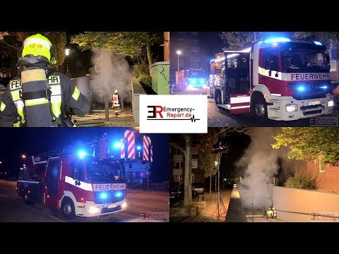 [AUSGEDEHNTER TIEFGARAGENBRAND] - Großeinsatz Feuerwehr Neuss ~ Starke Rauchentwicklung -