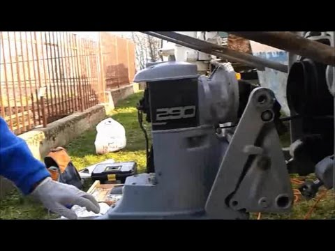 Volvo Penta 290A stern drive removal