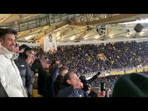 AEK-Παναθηναϊκός 4-0: Οι πανηγυρισμοί στο 4ο γκολ του Γιόβιτς!(18/1/2026)