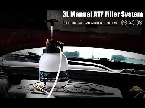 SMOTIVEPRO Automotive Transmission Fluid Pump ATF Filler System 3L Manual Fluid Transfer Pump