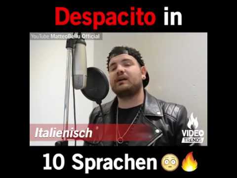 Despacito in 10 languages ( THIS IS INSANE )