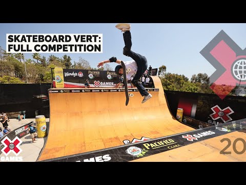 Pacifico Skateboard Vert: FULL COMPETITION | X Games 2021