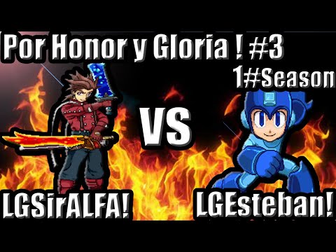 Por Honor y Gloria #3 Grand Final bo5 LGSirALFA! Lloyd Vs LGEstebanGamer Megaman SSF2