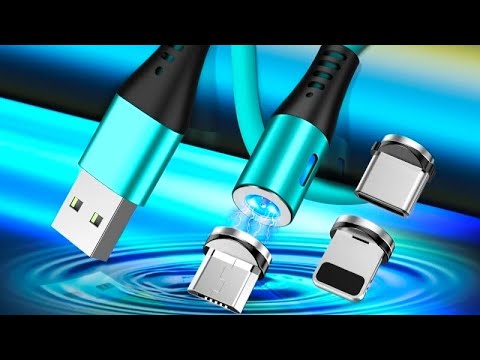 Магнитные кабеля зарядки с сайта Алиэкспресс / Magnetic charging cables from AliExpress