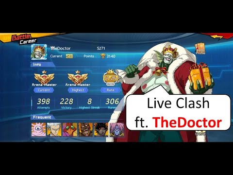 Top Rank Live Clash + Account Review ft. TheDoctor || One Punch Man The Strongest