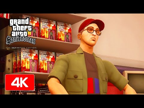 [4K] GTA: San Andreas Remastered Gameplay Walkthrough | #49. Air Raid (No Commentary)