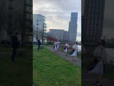 Moldovan/Romanian traditional dance (Dublin, 2021)