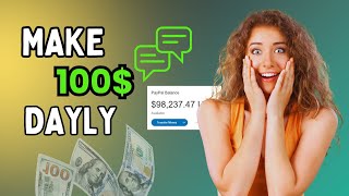 Make $100 Daily Chatting/Talking To Lonely People Online ,Virtual Friend Remote Job