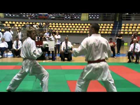 JKS European karate Championships 2012. Team kumite- final