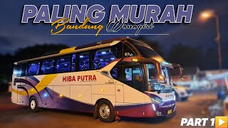 Download lagu THE CHEAPEST BUS ROUTE BANDUNG - WONOGIRI‼️TRIP PO HIBA PUTRA VIA SOUTH ROUTE mp3