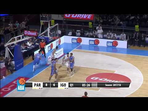 ABA Liga 2017/18 highlights, Round 5: Partizan NIS - Igokea (21.10.2017)