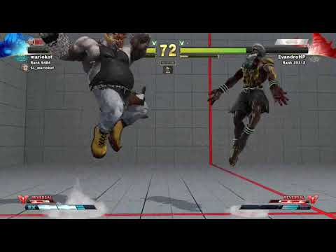 Evandrohp (Birdie) VS (Dhalsim) Mariokof Campeonato do Grupo Street Fighter