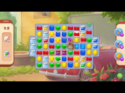 Homescapes Level 12213 No Boosters Gameplay #Bubunka