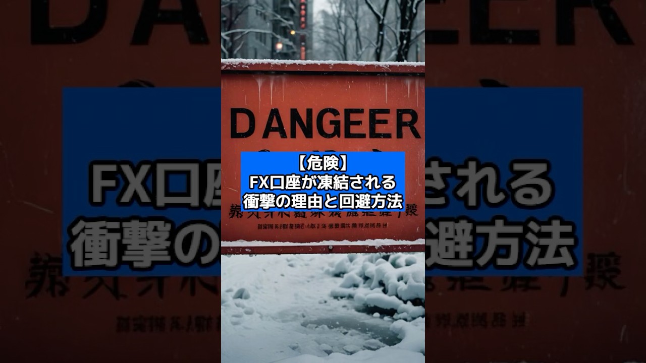 【危険】FX口座が凍結される衝撃の理由と回避方法#バイナリー#バイナリーオプション#fx