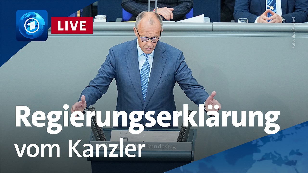 Regierungserklärung von Kanzler Merz im Bundestag zur politischen Lage
