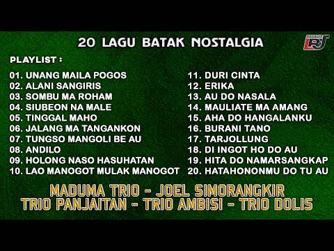Kompilasi Lagu Batak Nostalgia Maduma Trio, Trio Ambisi, Trio Dolis, Panjaitan Trio, Joel S
