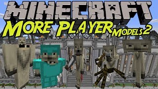 【MinecraftMOD紹介】自分を好きな形に変えられる/More Player Model 2