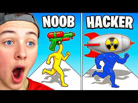 Upgrading from NOOB to HACKER Gun Man!