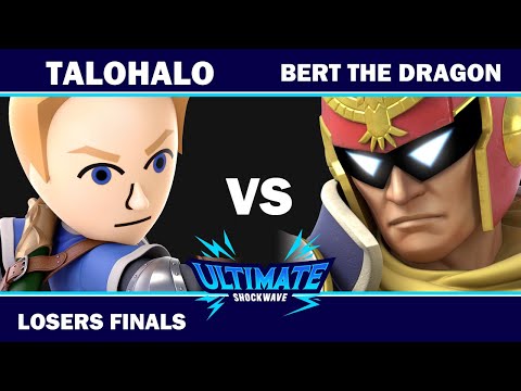 USW 205 - Losers Finals - TaloHalo (Mii Swordfighter) VS Bert The Dragon (Captain Falcon) - SSBU