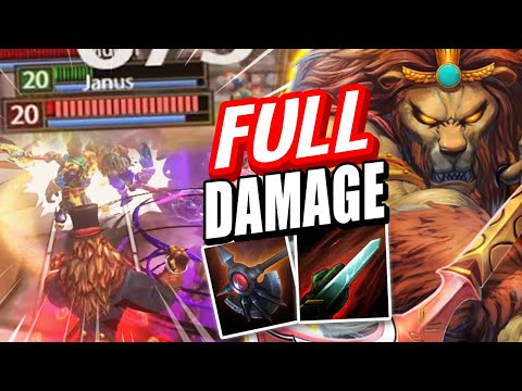 Anhur SHOULD NOT Be ALLOWED To Do This Much Damage in SMITE!