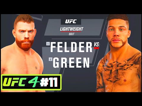UFC 4 Career Mode - Part 11 - UFC 303 AJ Green V Paul Felder 2