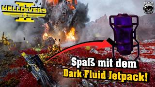 Spaß mit dem Dark Fluid Jetpack! | Helldivers 2