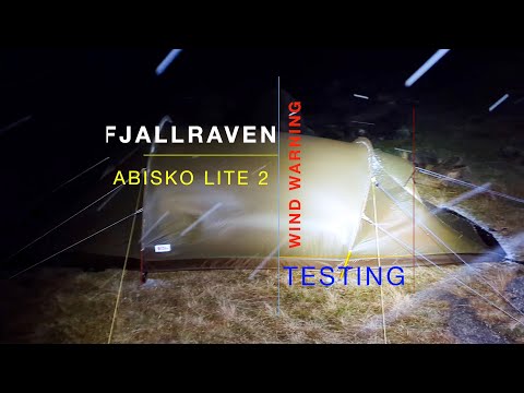 Wind Warning Tent Test (Forecast 82mph) - Gear Talk