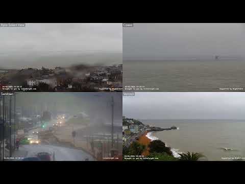 Isle of Wight Live Webcams - Multi View Stream - Ryde, Cowes, Sandown