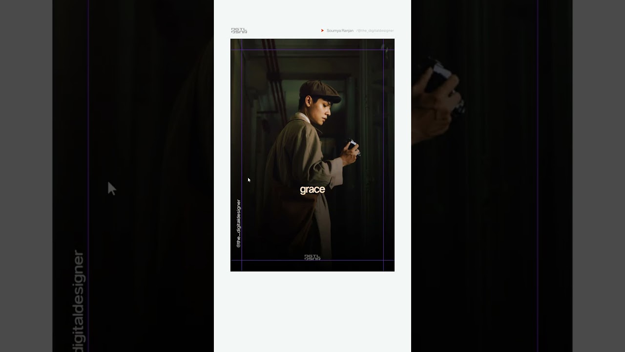 How to design a typography quote poster for wall art frame on @canva #canvadesigner #canvatutorial