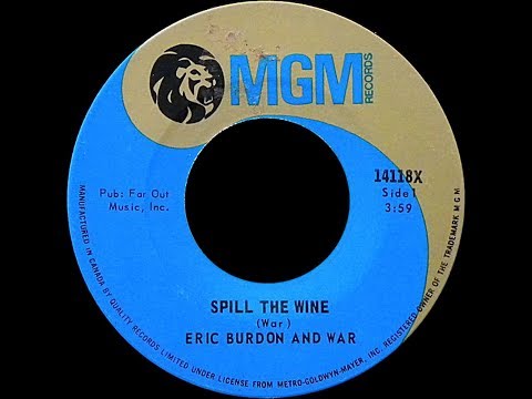 Eric Burdon & War ~ Spill The Wine 1970 Extended Meow Mix