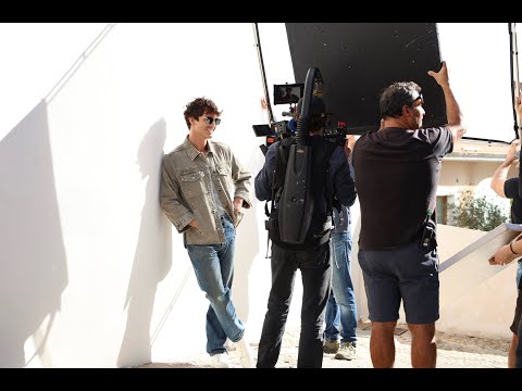 Logan Lerman Gets Candid | Behind the Scenes of our Spring 2025 Campaigne